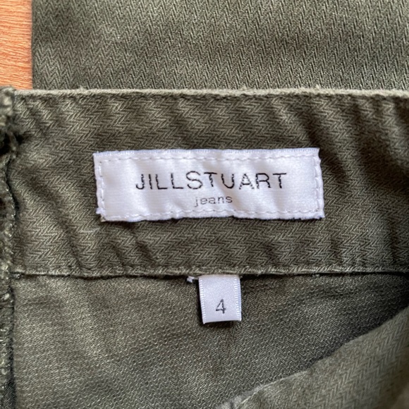 Y2K Jill Stuart Jeans Flared Sailor Pants w Back Laceup size4 - Picture 7 of 7